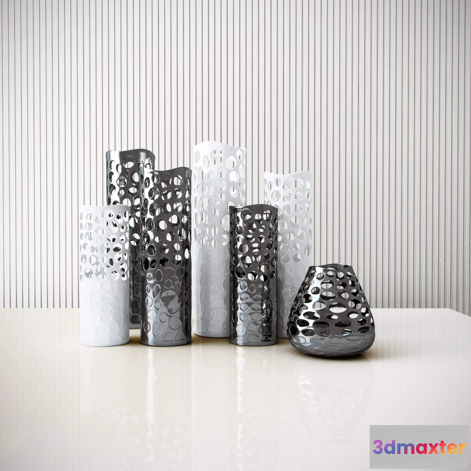 1609072 - decoration - Vase ceramic 3D Max