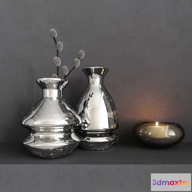 1609122 - decoration - Nature Morte vase 3D Max