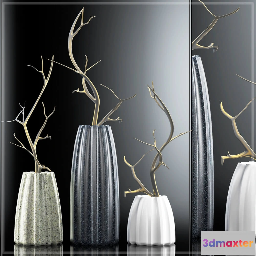 1609136 - decoration - Modern Vases 1 3D Max