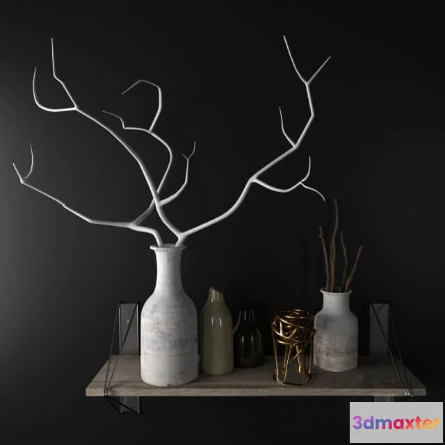 1609182 - decoration - Decorative set 004 3D Max