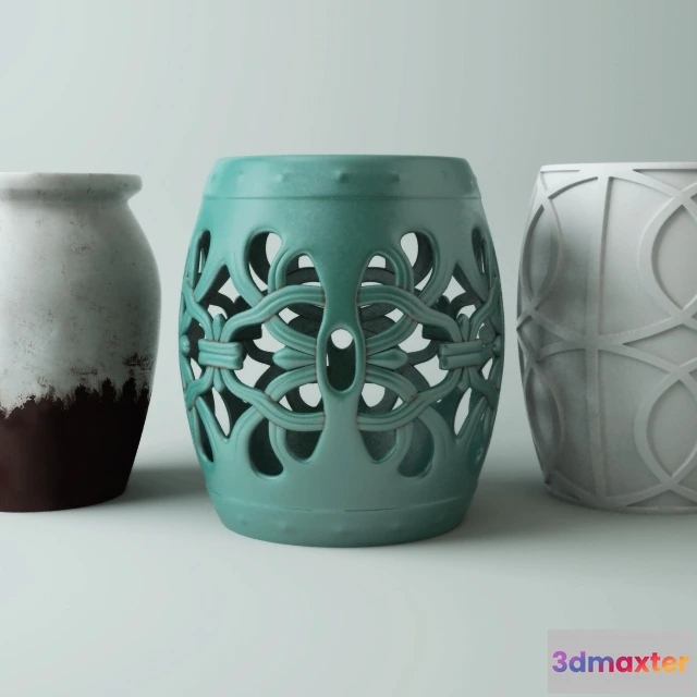 1609200 - decoration - Ceramic Garden 3D Max