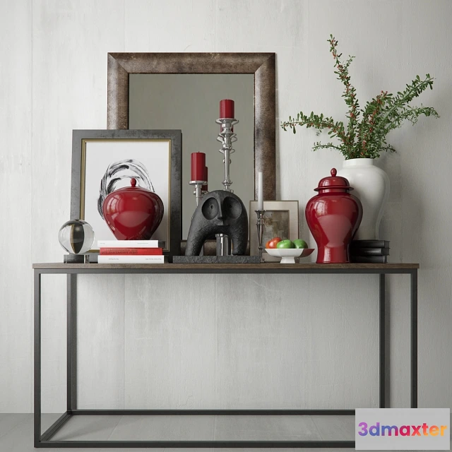 1609210 - decoration - Williams-Sonoma Set 3 3D Max