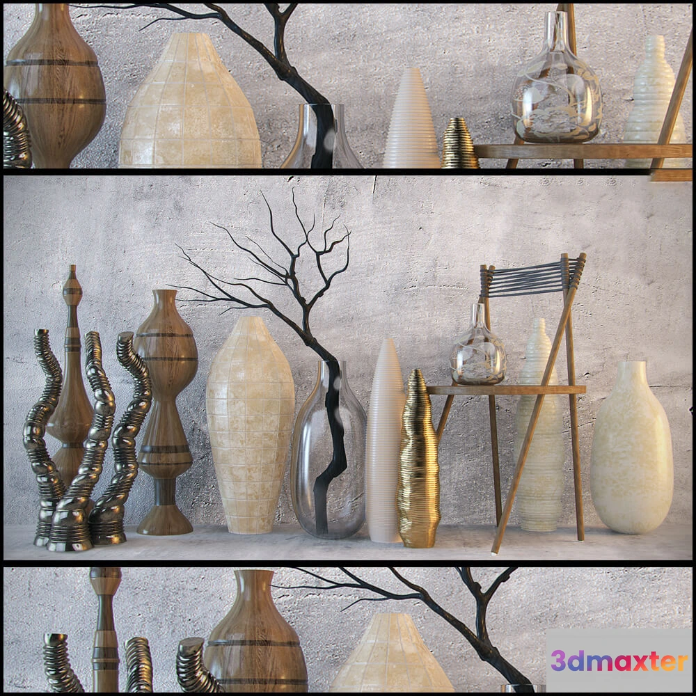 1609320 - decoration - Vases and other interior items 3D Max