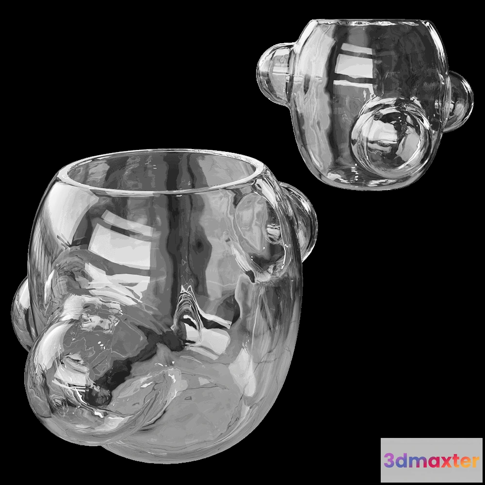 1609354 - Weltevree - Vase Local Habitat 3D Max