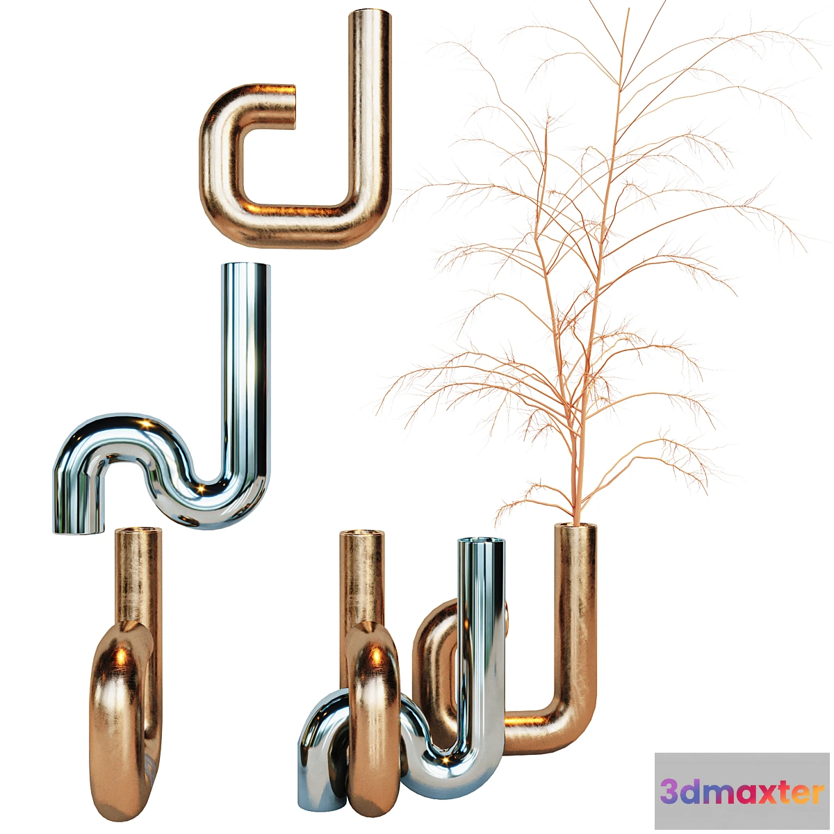 591492 - Platinum Vase by Alvino Bagni