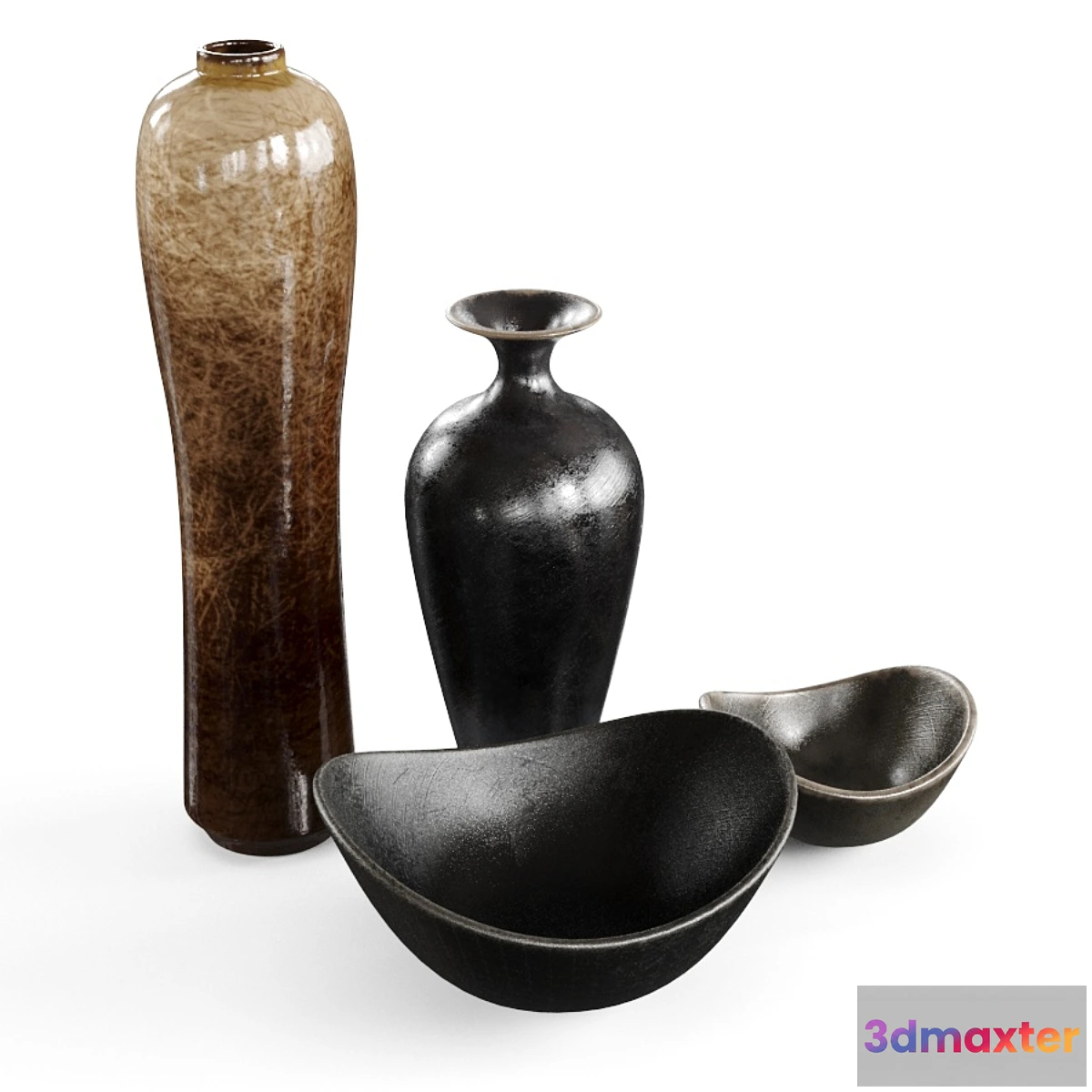 592874 - Hand painted vases