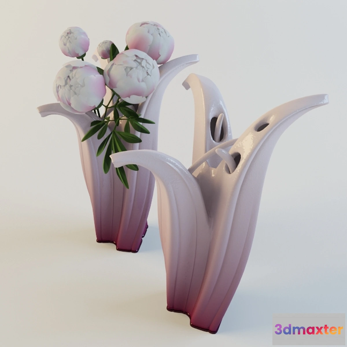 628329 - vase with peonies