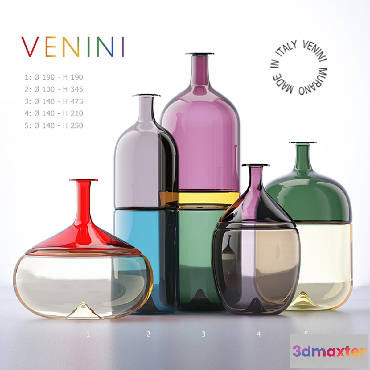 632963 - Bolle_bottles_Venini - No.2
