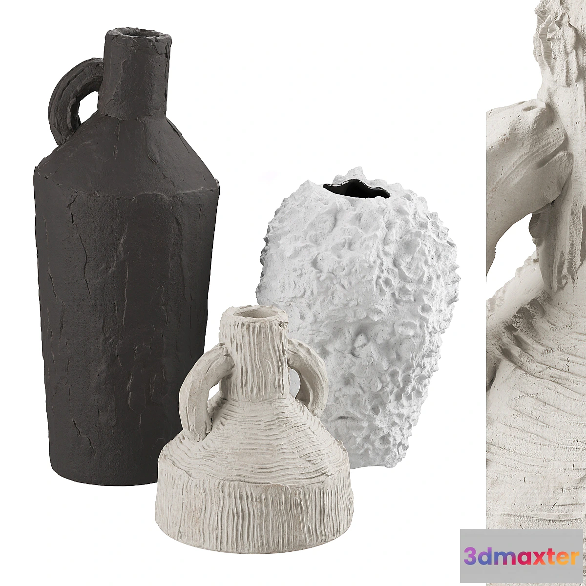 681182 - Artisan clay vases