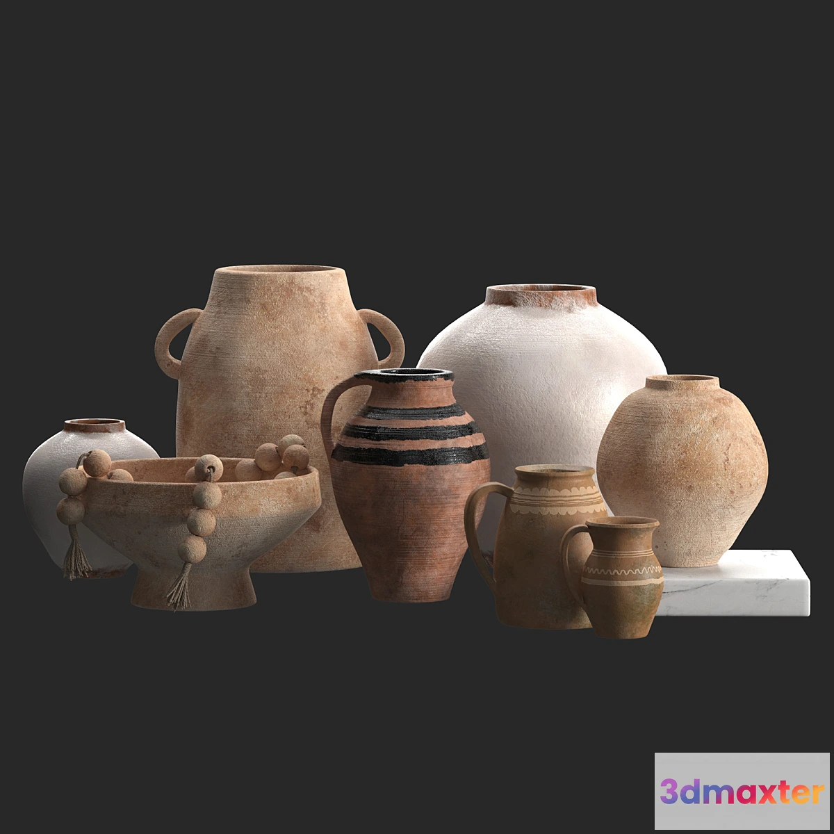 703148 - Solis Terracotta Vases (Pottery Barn)