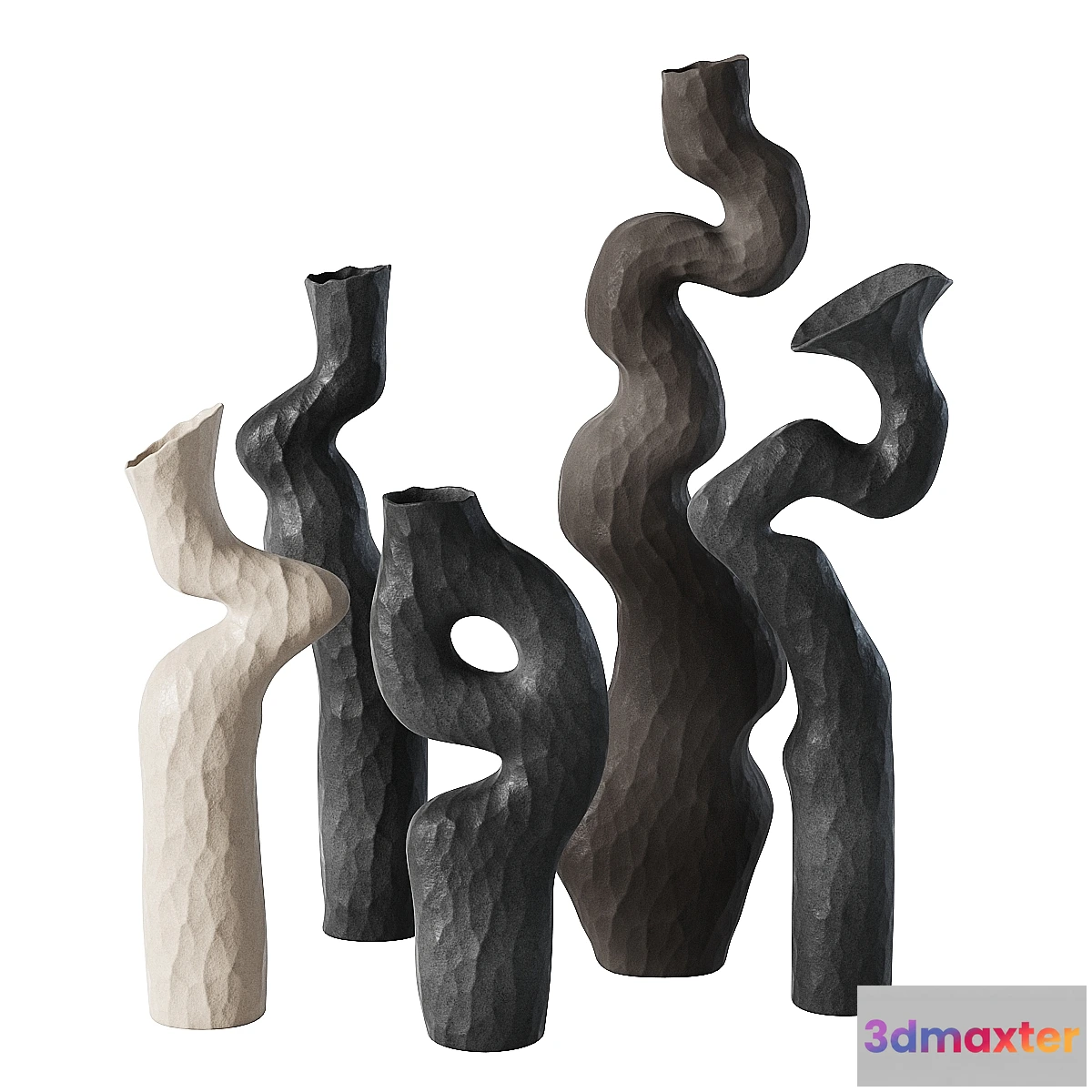 770421 - Landscaping Human Form Vases