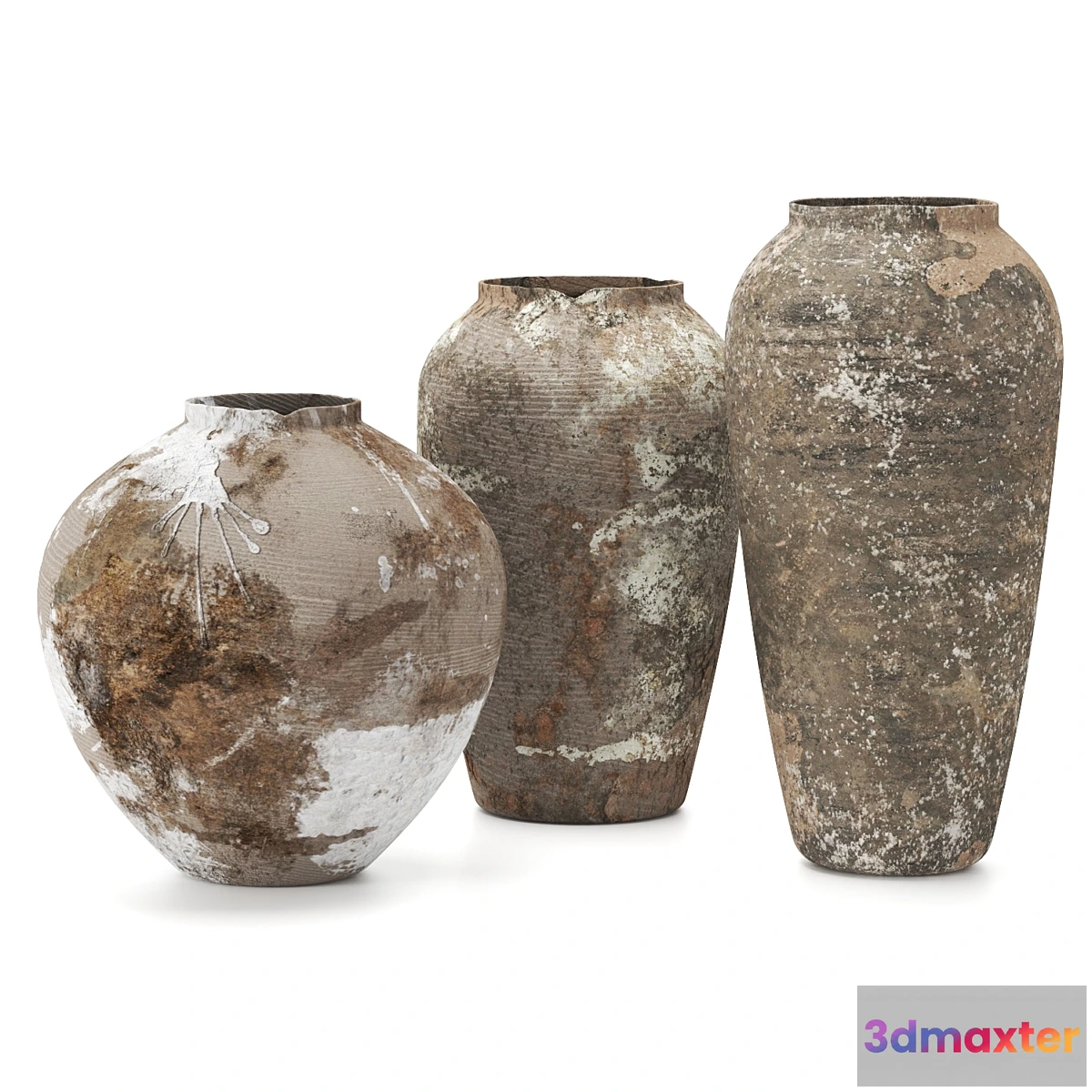 785140 - Rustic concrete vase vol6