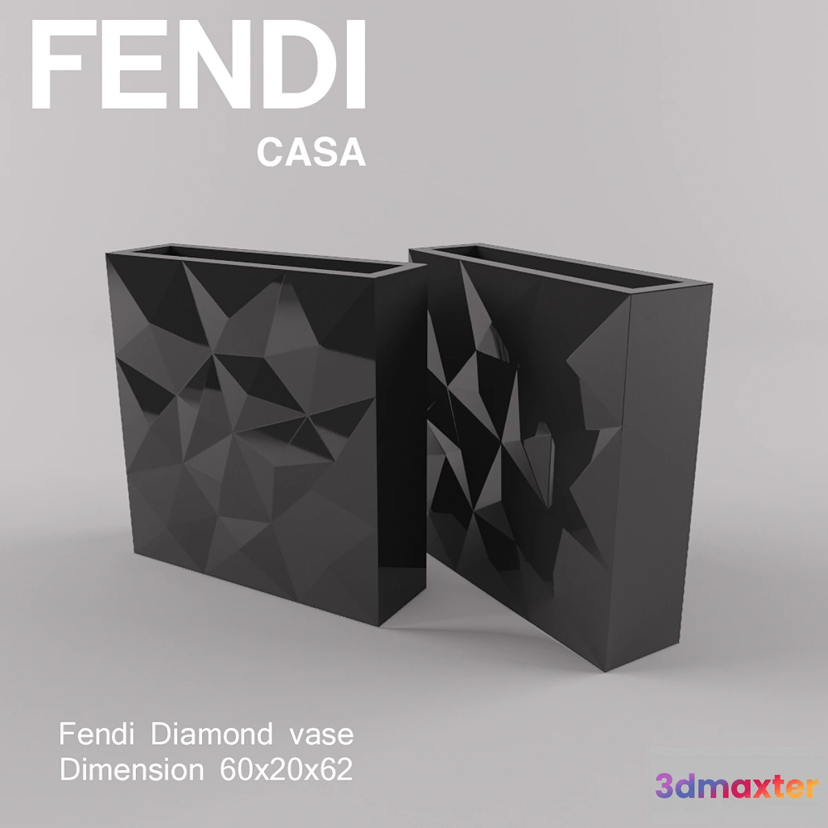 793176 - Fendi Diamond Vase - No.2