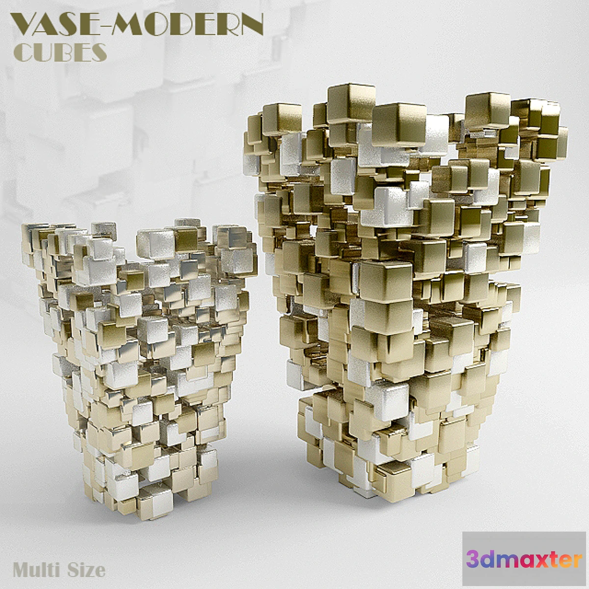 806894 - VASE-MODERN-CUBES - No.2