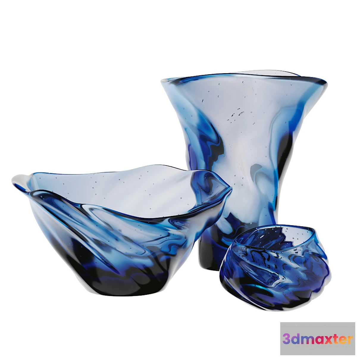866883 - Murano Decor Vase Set - No.4