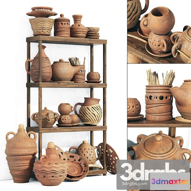 931864 - Pottery rack n8