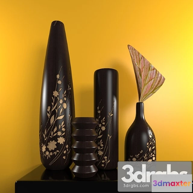 932028 - Vase Wooden vase