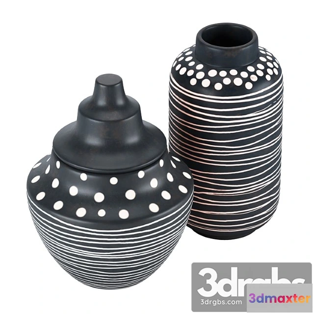 932032 - Vase Zuo modern niger vases
