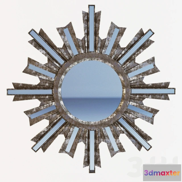 1075392 - Bridgnorth Sunburst Wall Mirror by House of Hampton - 208949