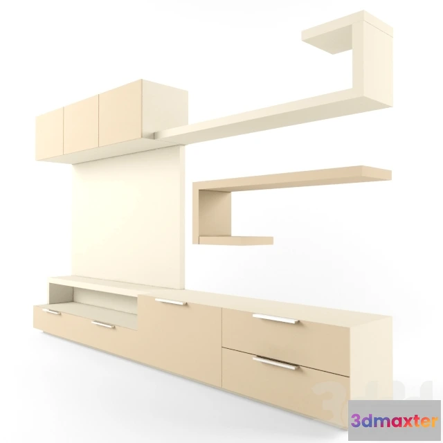 1075842 - Capuccino Wall Unit - 209399