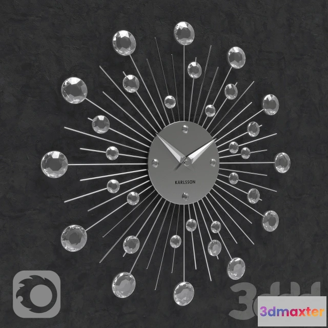 1084094 - Karlsson Wall clock Sunburst - 217651