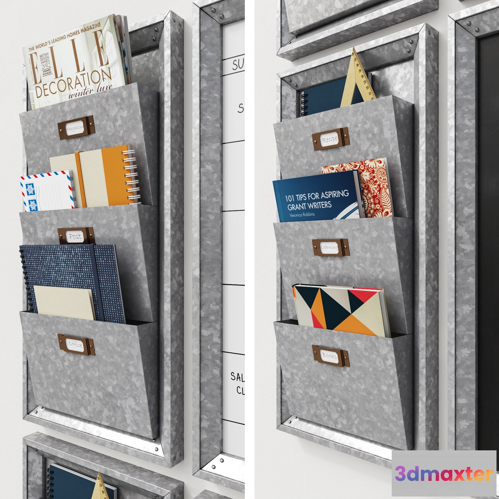 1089516 - Pottery Barn  Galvanized modular wall - 223073