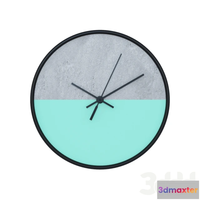 1091088 - Sea on Concrete Wall Clock by CAFELAB - 224645