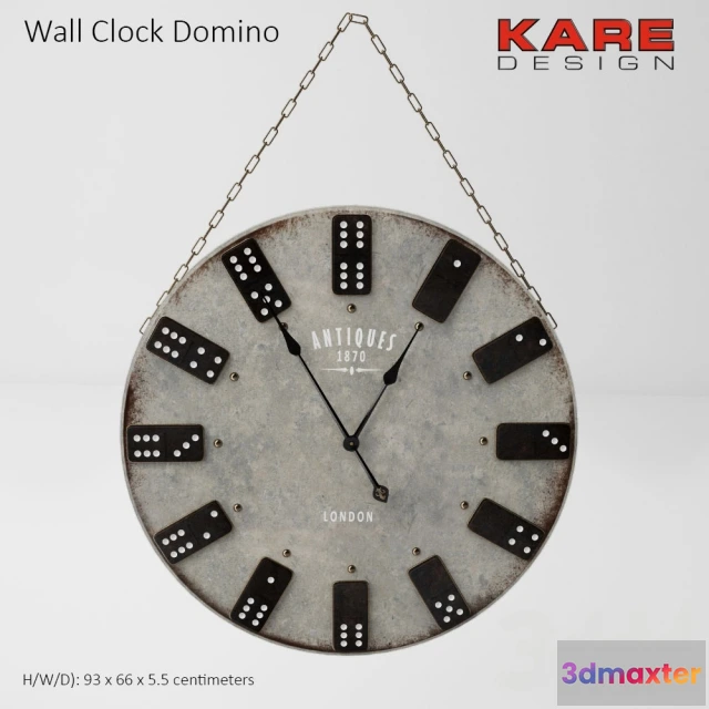1094786 - Wall Clock Domino - 228343