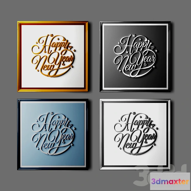 1094848 - Wall pictures New Year - 228405