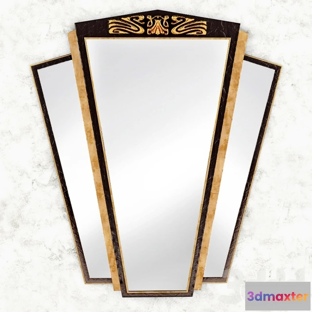1098302 - Зеркало Large Art Deco Triptych Wall Mirror - 231859