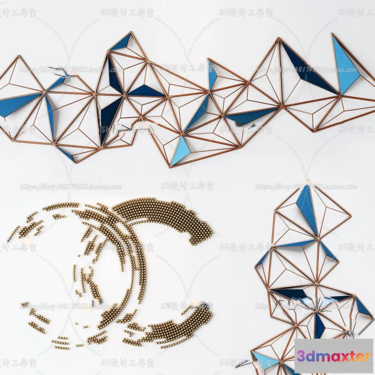 1134504 - Wall Decoration - 3D Models - 0005