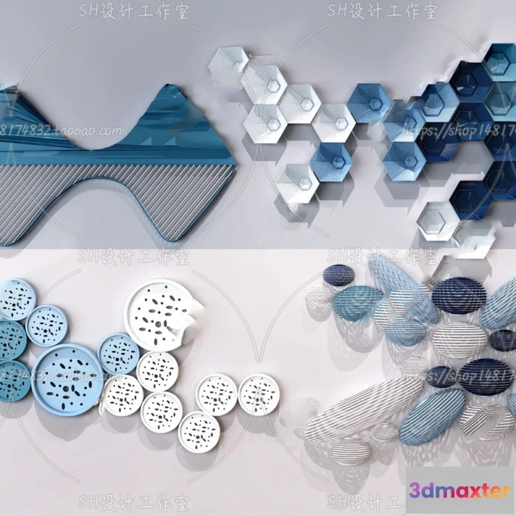 1134512 - Wall Decoration - 3D Models - 0009