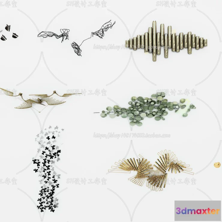 1134566 - Wall Decoration - 3D Models - 0036