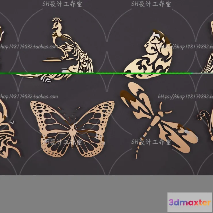 1134578 - Wall Decoration - 3D Models - 0042