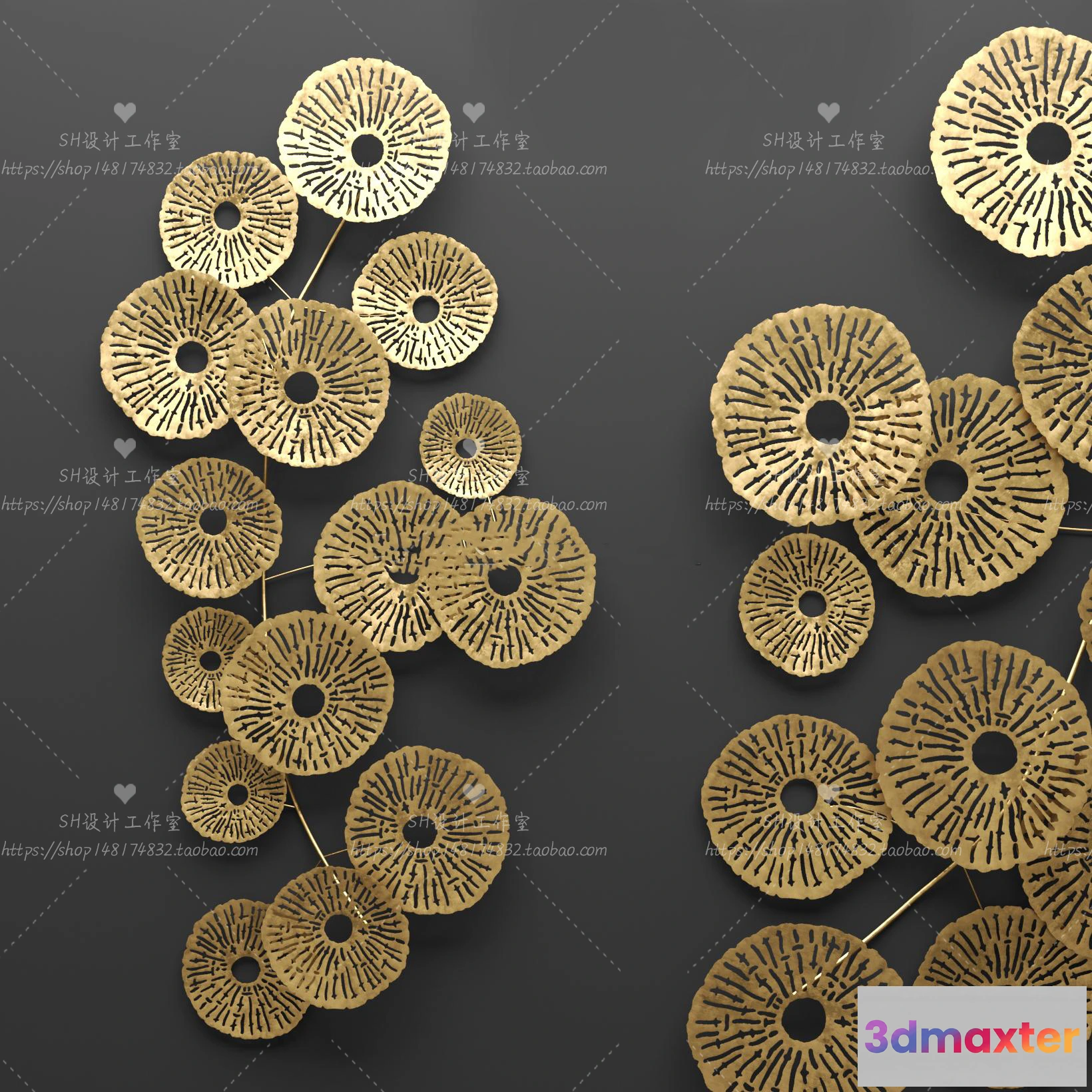 1134700 - Wall Decoration - 3D Models - 0103