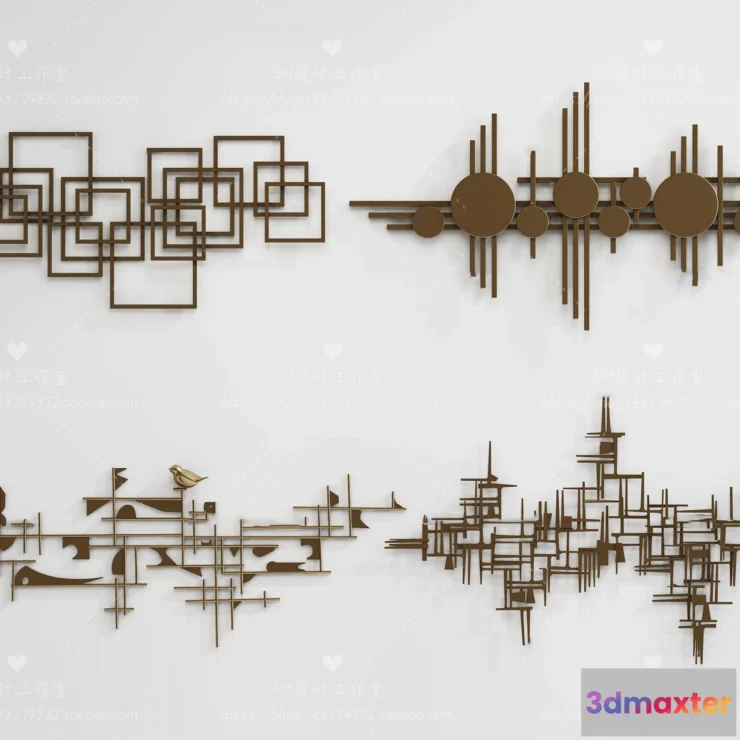 1134702 - Wall Decoration - 3D Models - 0104