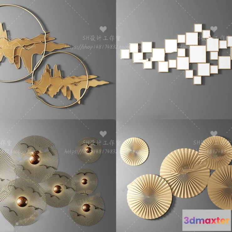 1134706 - Wall Decoration - 3D Models - 0106