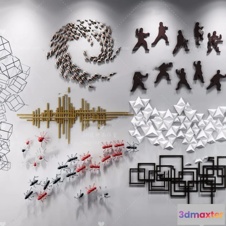 1134708 - Wall Decoration - 3D Models - 0107