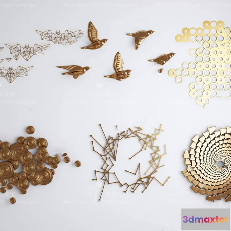 1134752 - Wall Decoration - 3D Models - 0129