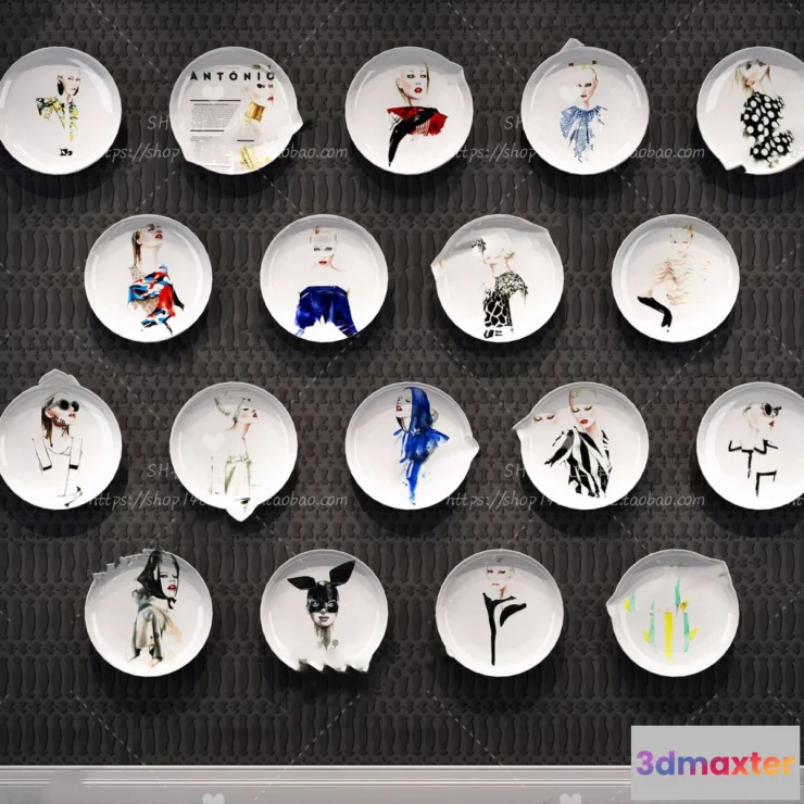 1134764 - Wall Decoration - 3D Models - 0135