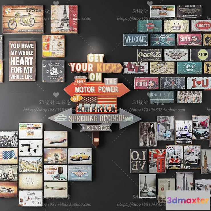 1134784 - Wall Decoration - 3D Models - 0145