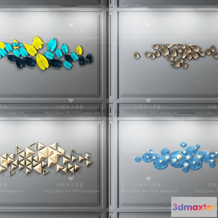 1134814 - Wall Decoration - 3D Models - 0160