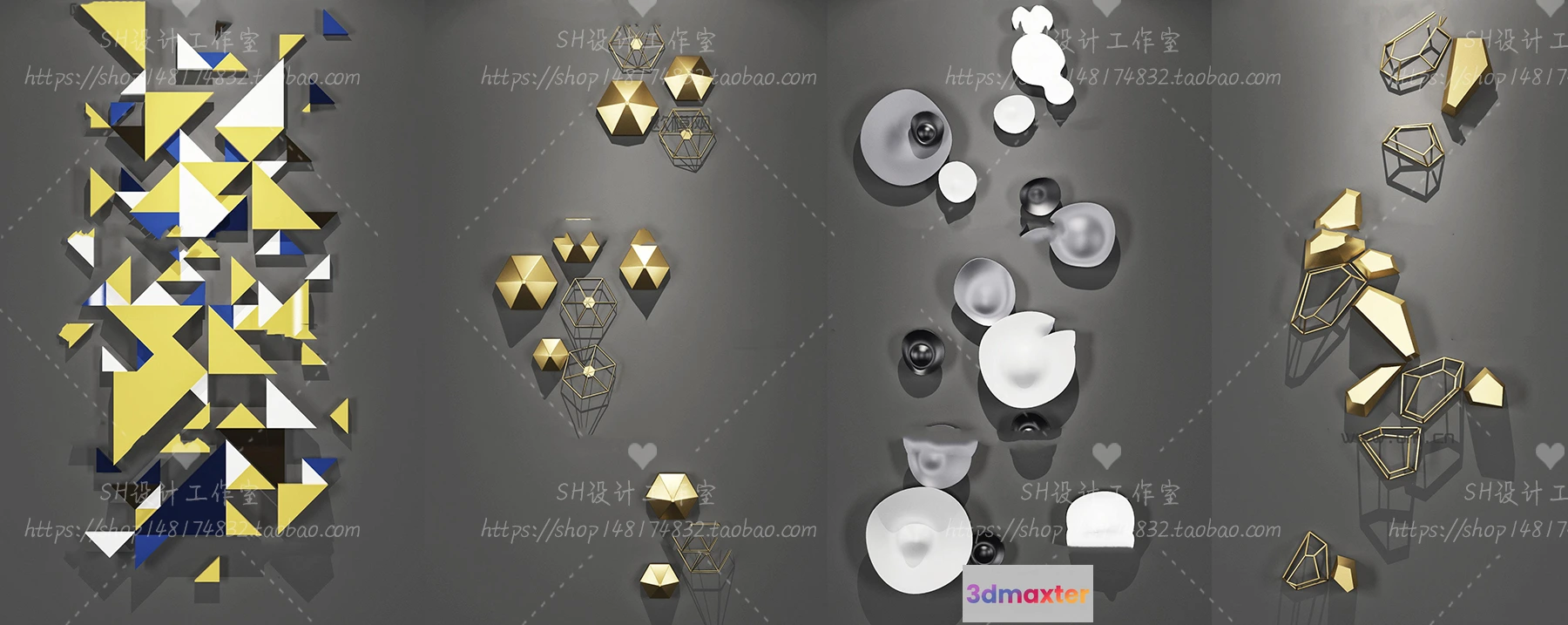 1134818 - Wall Decoration - 3D Models - 0162