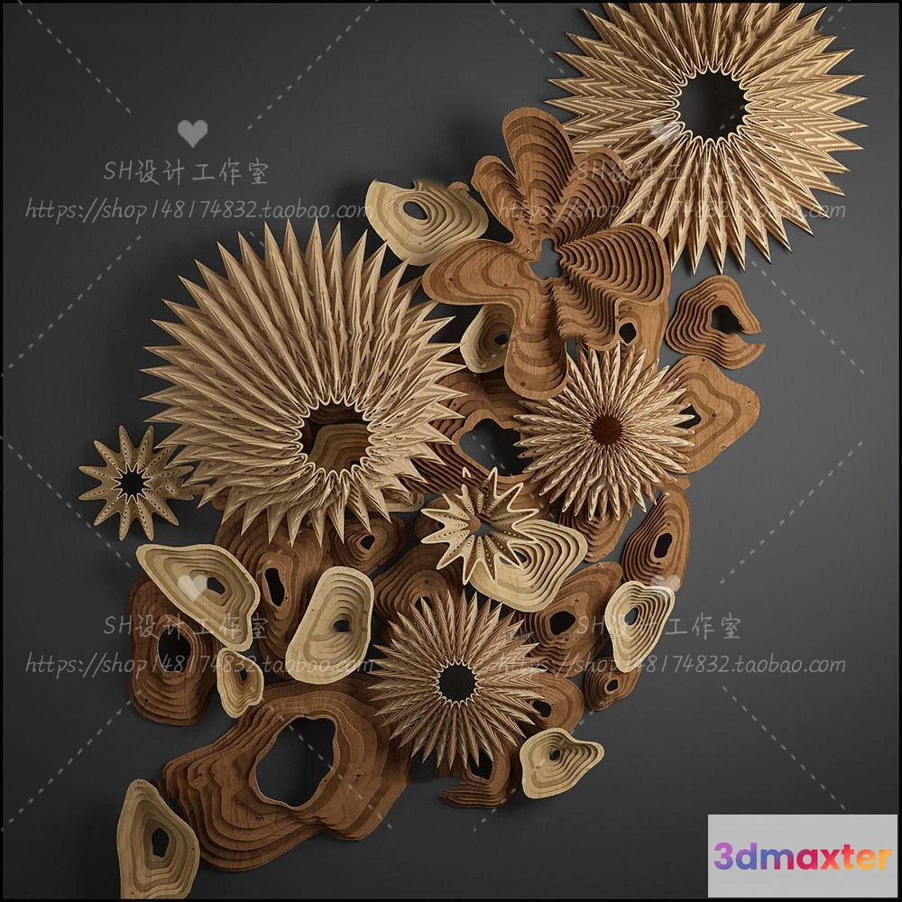 1134828 - Wall Decoration - 3D Models - 0167