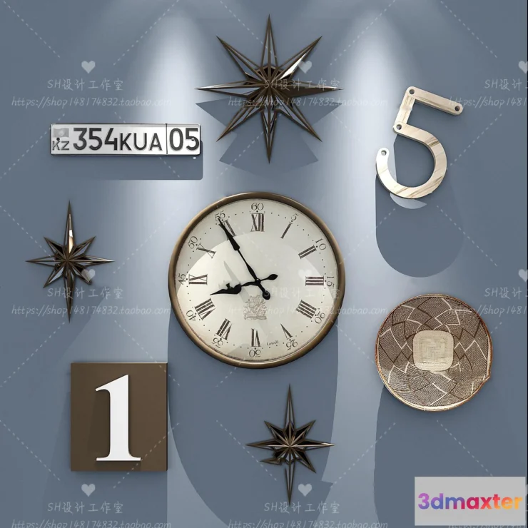 1134884 - Wall Decoration - 3D Models - 0195