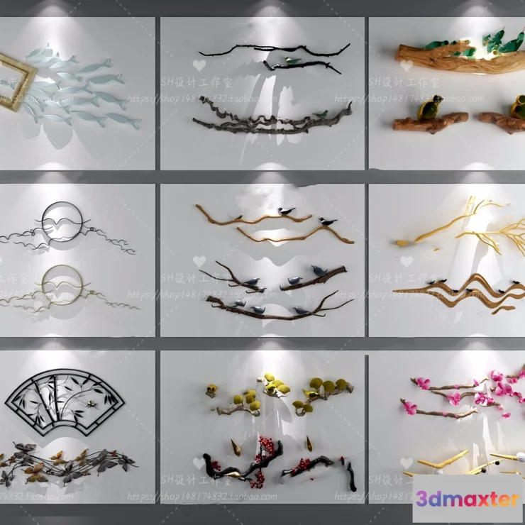 1134890 - Wall Decoration - 3D Models - 0198