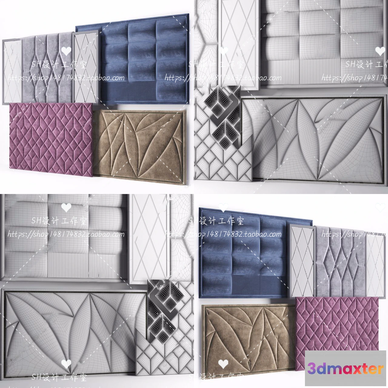 1134944 - Wall Decoration - 3D Models - 0225