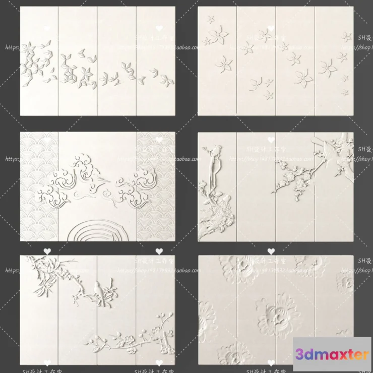 1134978 - Wall Decoration - 3D Models - 0242