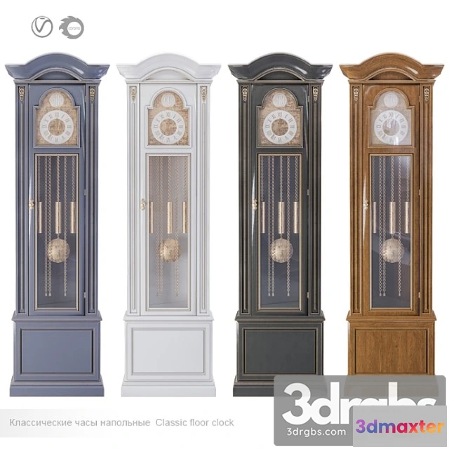 1023030 - Classic mechanical grandfather clock