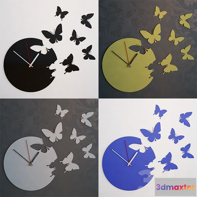 1077288 - Clock butterfly - 210845